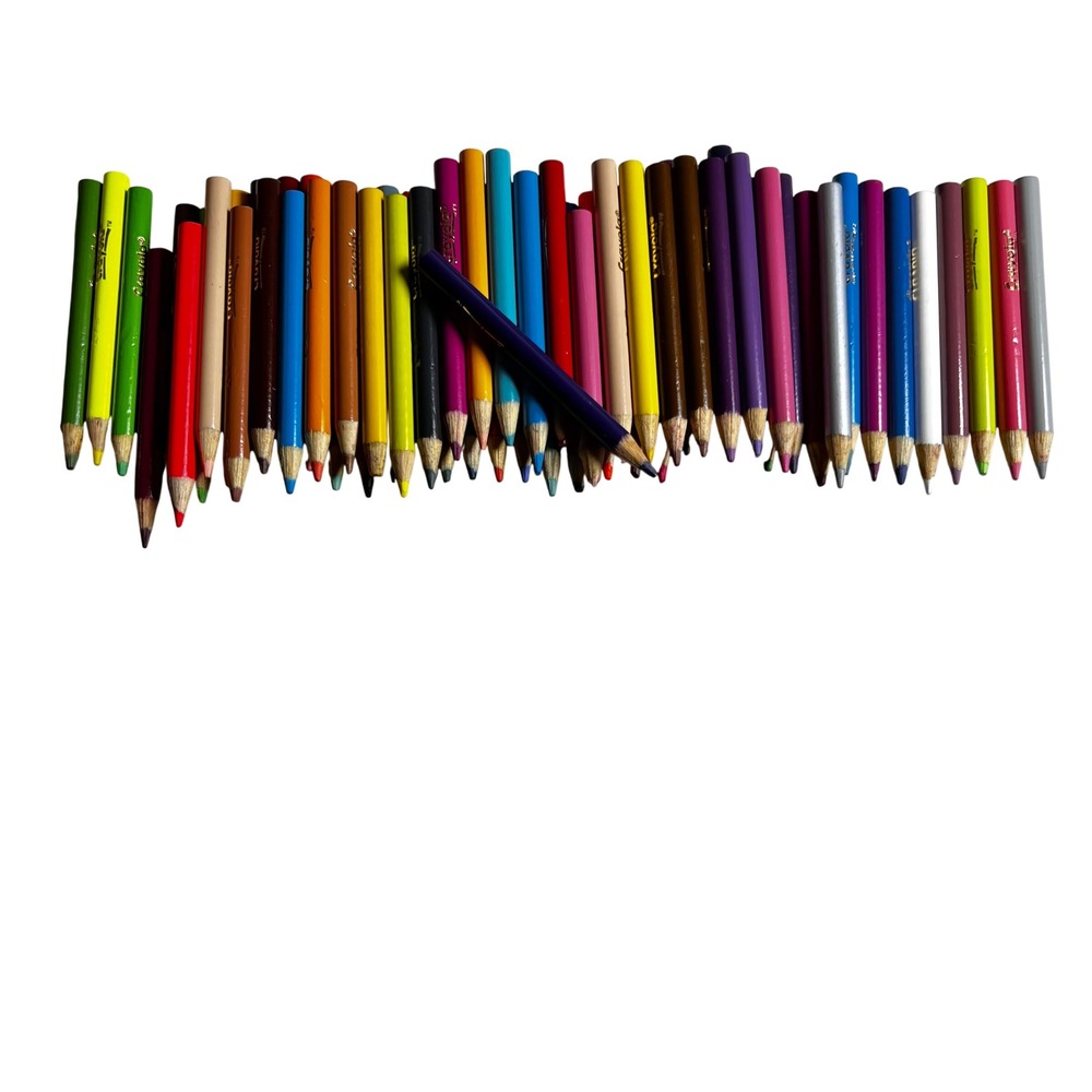 Crayola 68 Count Colored Pencils Multicolor Assorted Art Drawing Set with Pouch